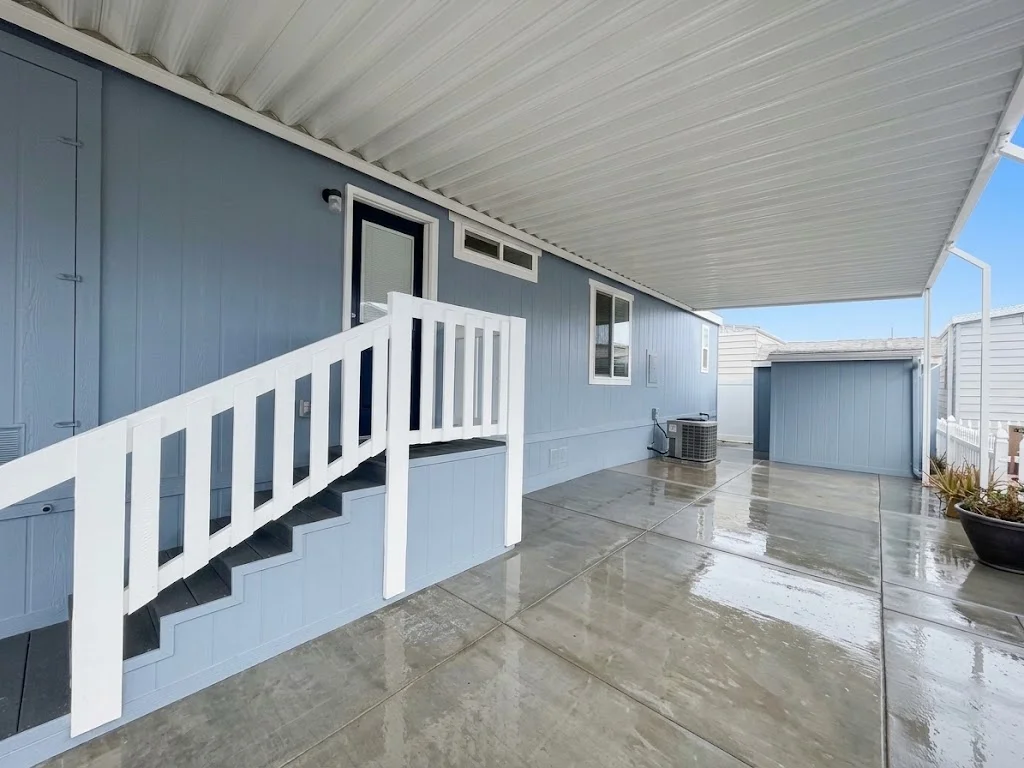 Irvine Mobile Home Exterior Remodel gallery image